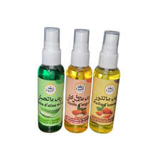 Huile de Soin Naturelle Spray (Aloe Vera / Argan / Amande Douce)