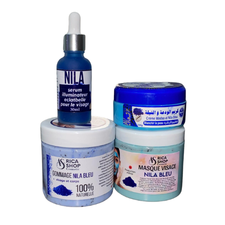 Gamme Complète Soin Visage & Corps au Nila Bleu
