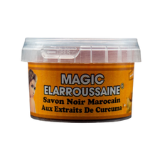 Savon noir à l'extrait de curcuma